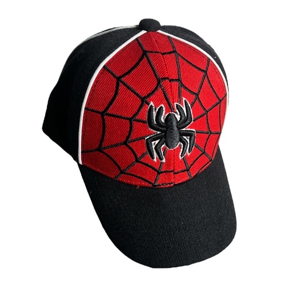 Infants Spider and‎ Web 3-D Embroidery Structure Baseball Cap - Picture 3 of 8